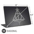 Wizarding Worlds Harry Potter Deathly Hallows Symbol Universal Laptop 16in (13 x 9.4in) Skin